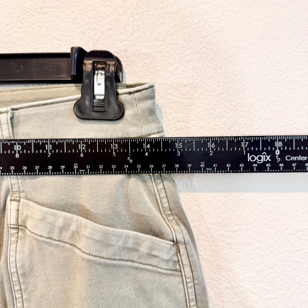 Spanx Utility Cargo Pants High Rise Straight Leg Workwear Y2K Sage Green M - Picture 3 of 11